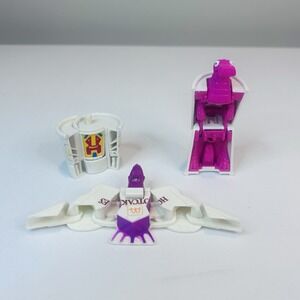 McDonald's Changeables Transformers Lot 3 Happy Meal Toys  Hotcakes Shakes